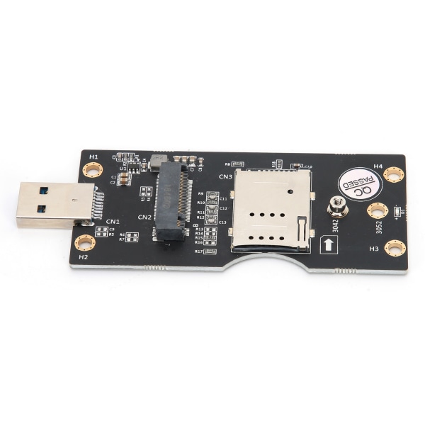 TIMH M.2 till USB 3.0 Adapter Riser Card med SIM-kortplats Datortillbehör Nyckel B NGFF