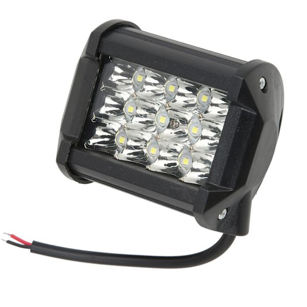 4in 12LED Pod Light 36W Firkantet Flomlys Arbeidslys 6000K Off Road Lys Universal for biler