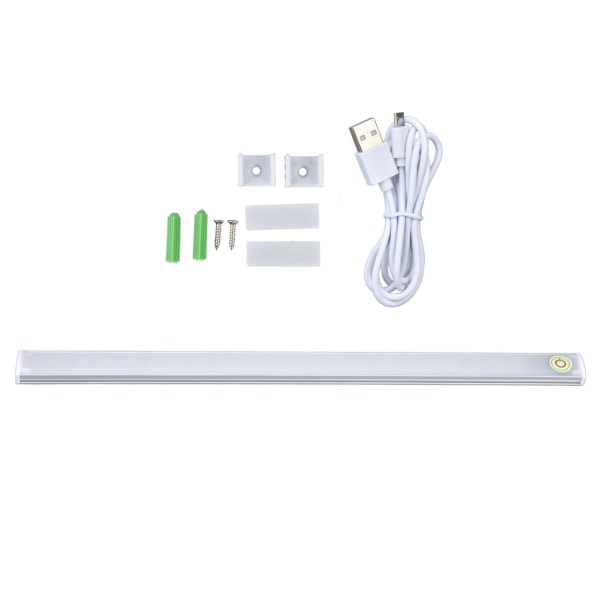 Underskåpsljus USB Touch 22 LED-lampa Pärlor Steglös dimmer Mjuk Varmvit belysningsverktyg för sovrum/
