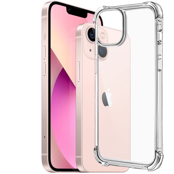 【BEMS】Compatible with iPhone 13 Mini Case - Extra Shockproof and Durable Transparent