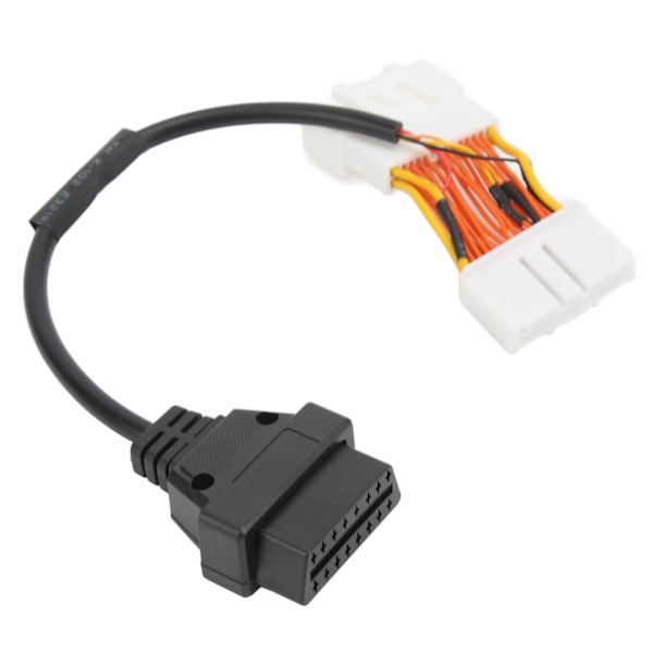 OBD2 diagnostisk splitteradapter omvandlingskabel med dubbelt huvud för Tesla Model 3 Y