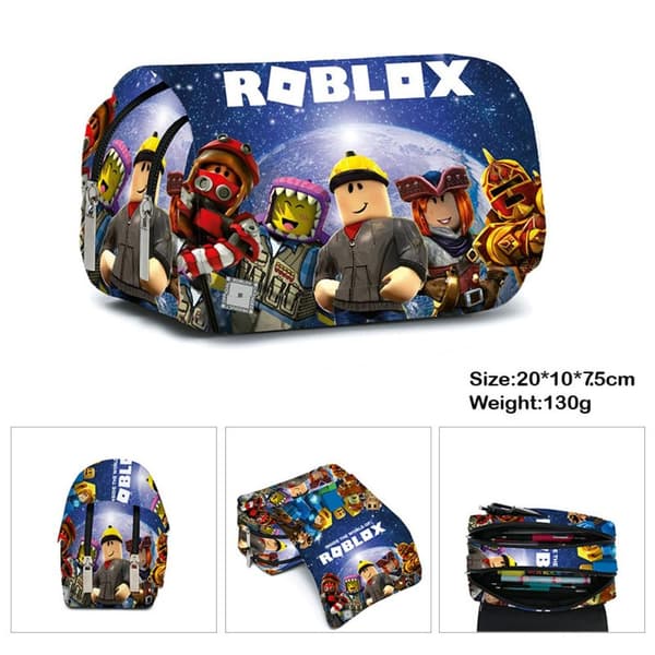 3D Periferi ROBLOX Dobbeltlags Penalhus Opbevaringstaske 1