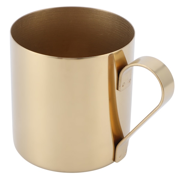 Cocktailkrus i rustfritt stål - 400 ml gullbar drikkevare