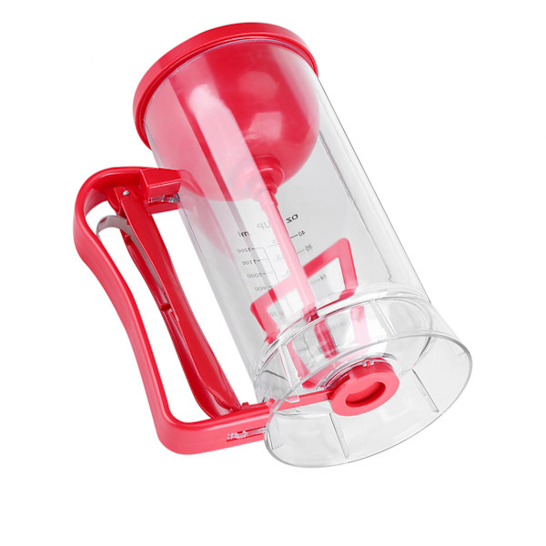Batteridrevet Kordløs Elektrisk Mixer og Dispenser til Pandekage-, Cupcake- og Vaffeldej