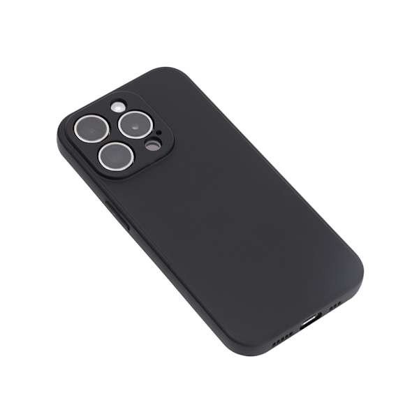 【BEMS】Compatible with iPhone 12 Matte Black Case - With Camera Protection