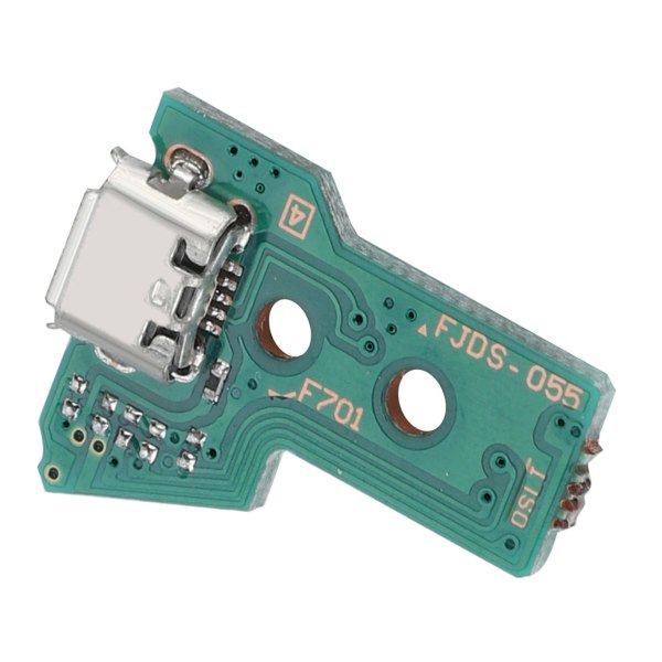 Erstatning for USB-ladekortport-uttak Lader JDS-050 for PS4-kontroller Spillhåndtak++