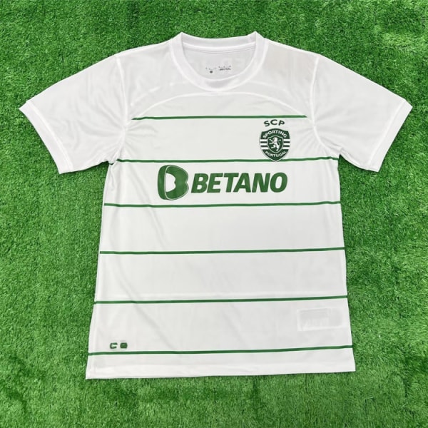 23-24 Portugisiska Super League Sporting Lisbon tröja LLisbon tröja hemma och borta fotbollströja Ronaldo Coates L B