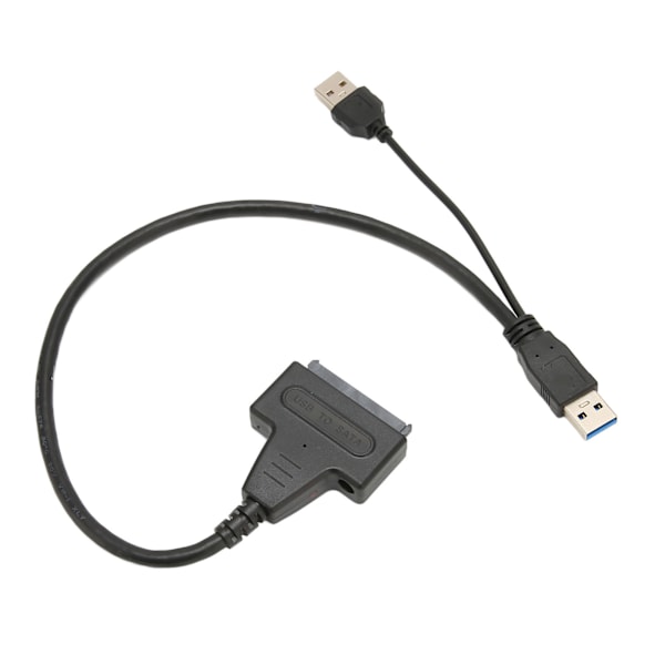 USB 3.0 till SATA-adapterkabel 5 Gbps överföring LED-indikator automatisk viloläge SATA III hårddiskanslutning