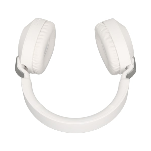 Bluetooth Gaming Headset Foldbar Type C Grensesnitt Trådløs Bluetooth 5.1 Kablet Dual Mode Stereo Headset med Mikrofon Hvit