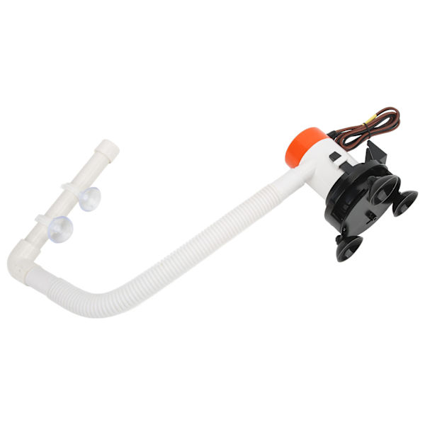 Agnspumpe 12V 350GPH Maksimal Flow Bærbar Bådtank Fiskesparer Aerator til Enhver Beholder