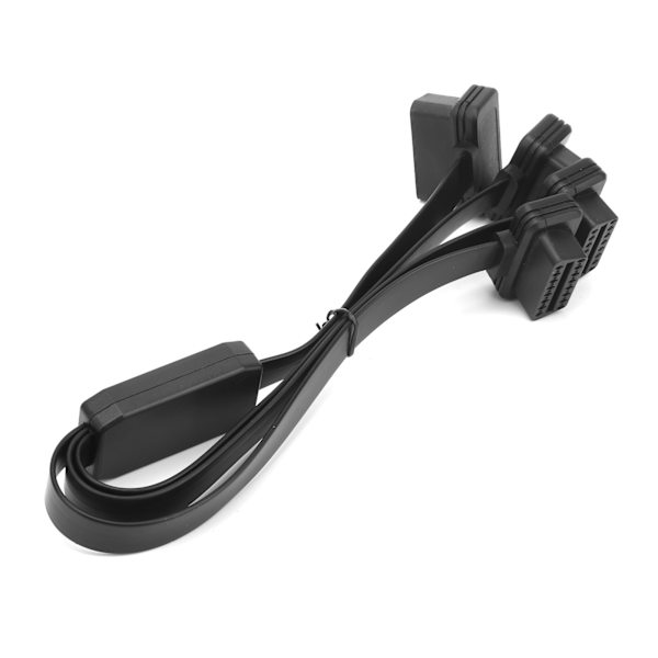 1 till 3 OBD2 förlängningskabeldelare 1,57 fot 16-stifts anslutningssladd med Switch Car Diagnostic Tool