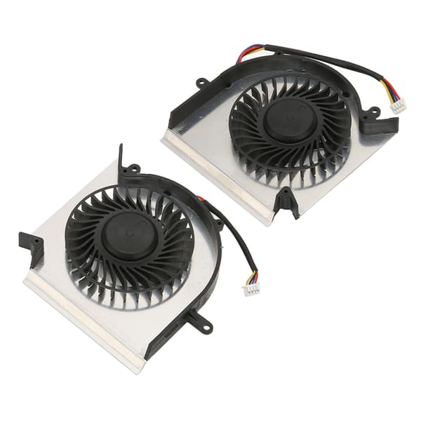 【BEMS】CPU GPU Køleblæser Erstatning Kompatibel med MSI GE75 GP75 GL75 WE75 GE63 GP63 GL63 GV63 GE73 GL73VR 4 Pin DC 5V 0.55A GPU Blæser CPU GPU Blæser