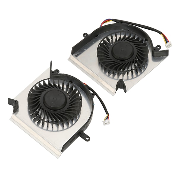 CPU GPU Kylare Fläkt Ersättning för MSI GE75 GP75 GL75 WE75 GE63 GP63 GL63 GV63 GE73 GL73VR 4-polig DC 5V 0.55A GPU Fläkt CPU GPU Fläkt