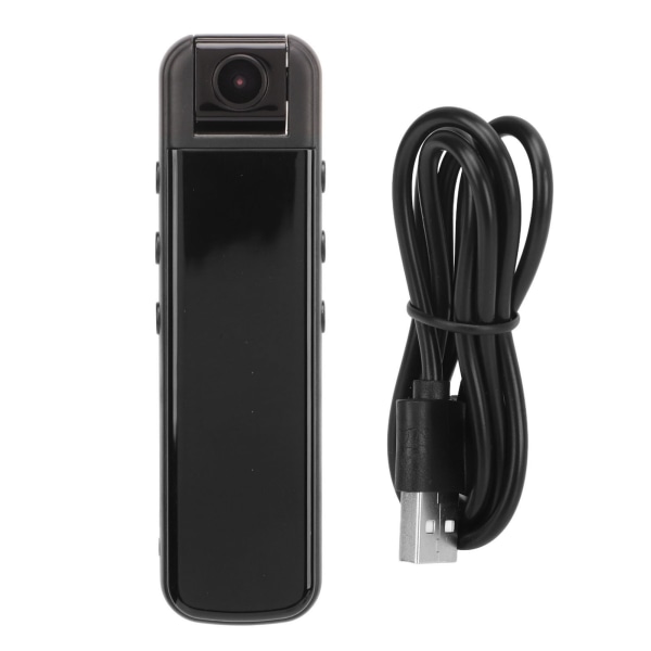 WiFi Body Camera HD 1080P Infrarød Type C grensesnitt Mini Body Camera Video Recorder med klips /