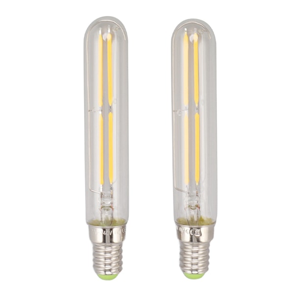 2st LED-rörslampa 4W E14 2300K rörformade lampor T20x120 220‑240V för belysning/
