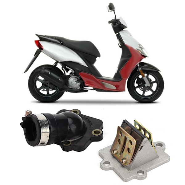 Karburator Indsugningsmanifold Ledstøvle Reed Ventil Passer til Yamaha Jog 50 CY50 1992-2001