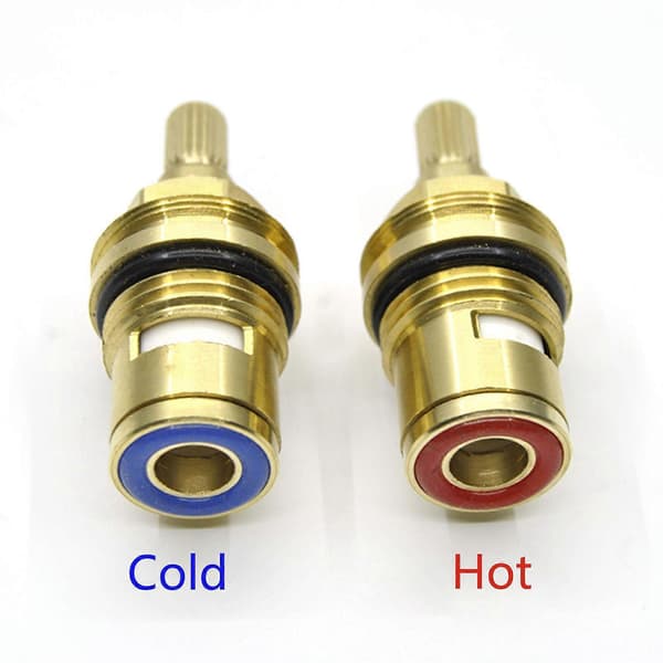 【BEMS】Kranpatron 1/2\" 20 tenner erstatningskranventiler messing keramisk patron Blue A2