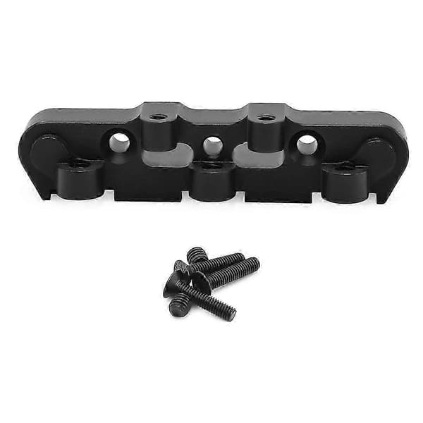 RC bil front kofanger arm kode sæt opgradering Kompatibel med Arrma 1/8 Karton Outcast Talion tilbehør Black
