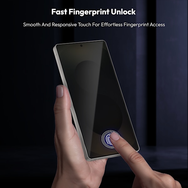 【BEMS】2-Pack Compatible with Samsung S25 Ultra Privacy Screen Protector - Tempered Glass | [Automatic Installation] - Bubble-Free