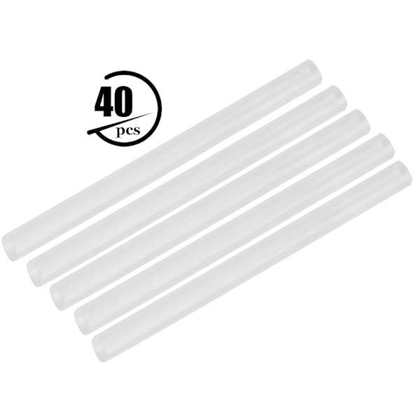 Fiskeskrumpeslange 10 cm EVA Line Terminal Sleeve Tackle Tilbehør (40 stk 6 mm)