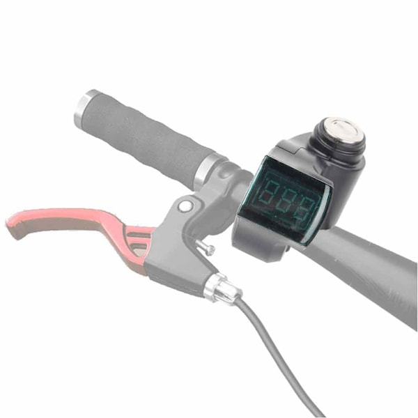 Throttle Voltmeter med Digital Spændingsvisning og Lås til 12-99V Elcykel Scooter Trehjulede