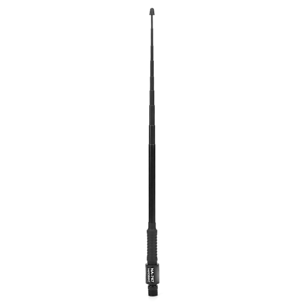 NA‑767 2‑veis radio teleskopantenne BNC hann 144/430MHz Walkie Talkie antenne