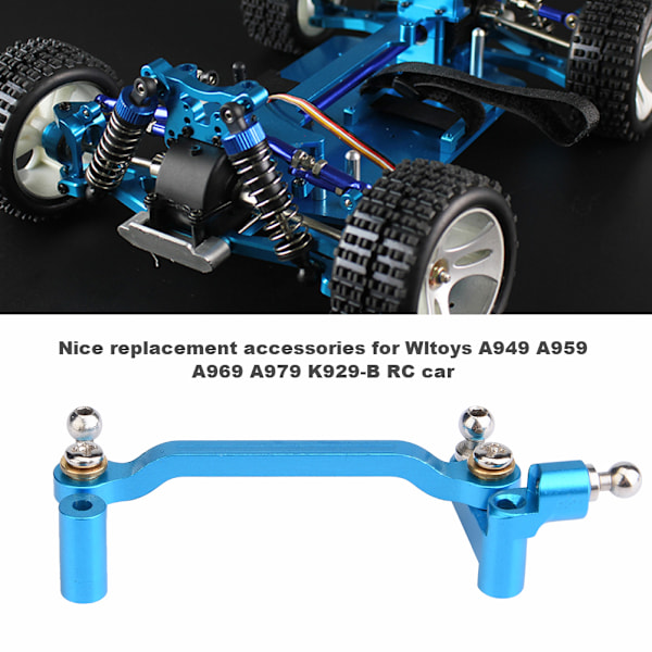 T-Power Metalltillbehör Styrkomponenter för Wltoys A949/A959/A969/A979/K929-B RC-bil