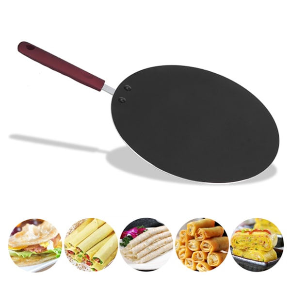 Bærbar Non-Stick Crepe Maker - Mini Pannekakestekepanne