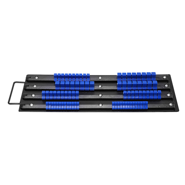 80 stk. Sokkel Organizer Bakke Multifunktionel ABS 1/4 tommer 3/8 tommer 1/2 tommer Auto Reparationsværktøjer