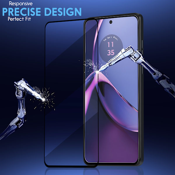 2-Pack Motorola G84 Screen Protector - Tempered Glass 9H - Super Quality 3D