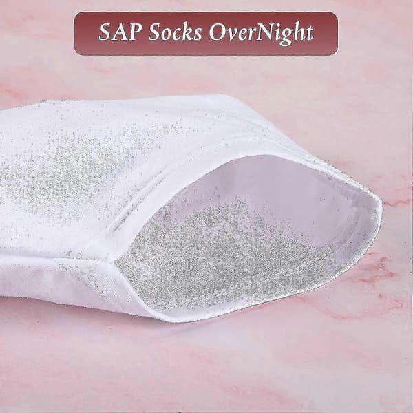 【BEMS】10 Pairs Moisturizing Socks Compatible with Night, Spa Socks Compatible with Dry Feet, Moisturizing Cotton