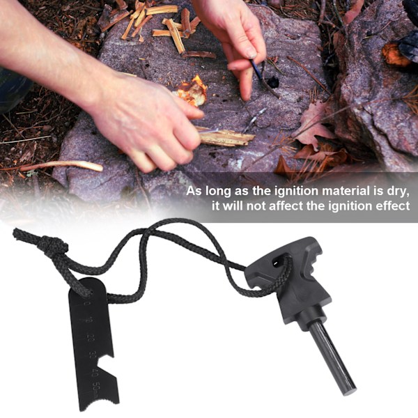 Magnesium Flinta Eldstadare Tändare Nödläge Utomhus Överlevnad Camping