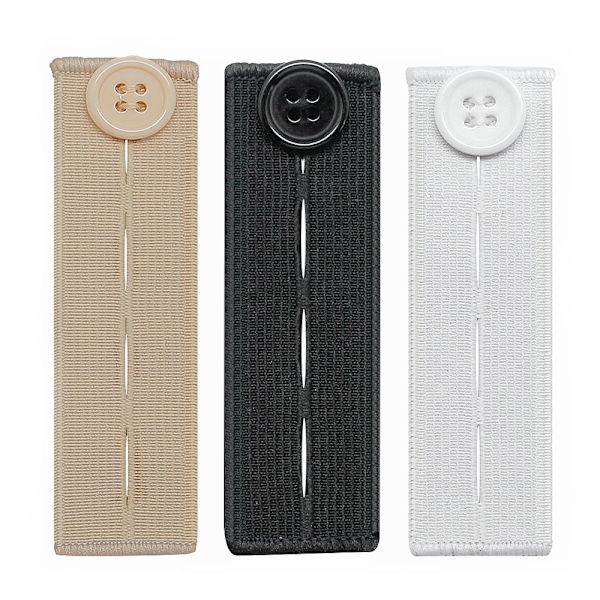 【BEMS】Elastisk knapforlænger - 3-pak 3-pack 10