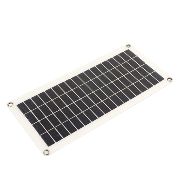 Solpanel 10W Polykristallin Silikon Dubbel USB-utgång för Motorcyklar Båt Traktor Trailer Lastbil Gräsklippare Husbil 10A Styrenhet