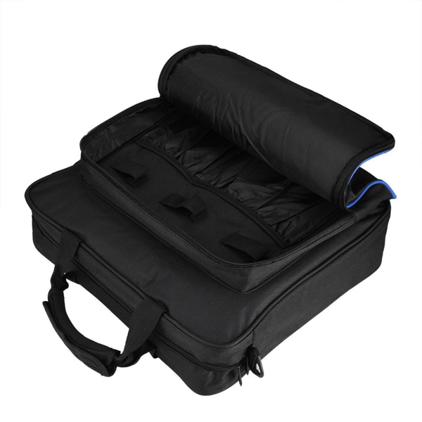 TIMH Portable til PS4 Pro Game System Skuldertaske Rejseopbevaringstaske Sort farve