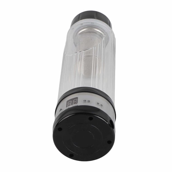 Bärbar Elektrisk Bilvattenkokare - 12V / 24V, 95W, 420ml, Resemugg Varmvattenkopp (Svart)