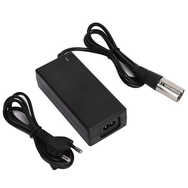 【BEMS】3-pinners hannplugg 29,4V/2A strømadapter litiumbatterilader EU-plugg 100–240V