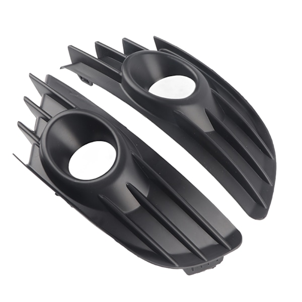 Par Frontstötfångardimlampsgaller Trim Svart Färg Passar för Citroen C4 2004-2008