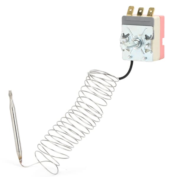 【BEMS】0-120°C Temperaturkontroll Termostat Kjøleviftebryter Universal Bildeler