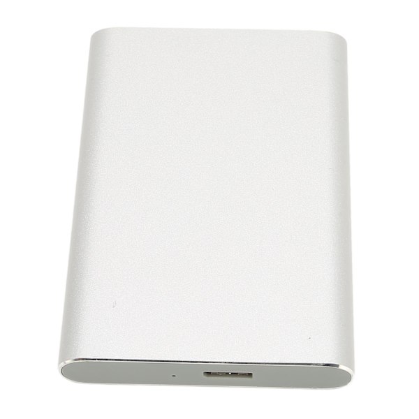 Ekstern harddisk med høy hastighet USB3.0 Ultra tynn CNC-bearbeiding Bærbar ekstern HDD for datamaskiner TV-er mobiltelefoner Argent Blanc 500 GB