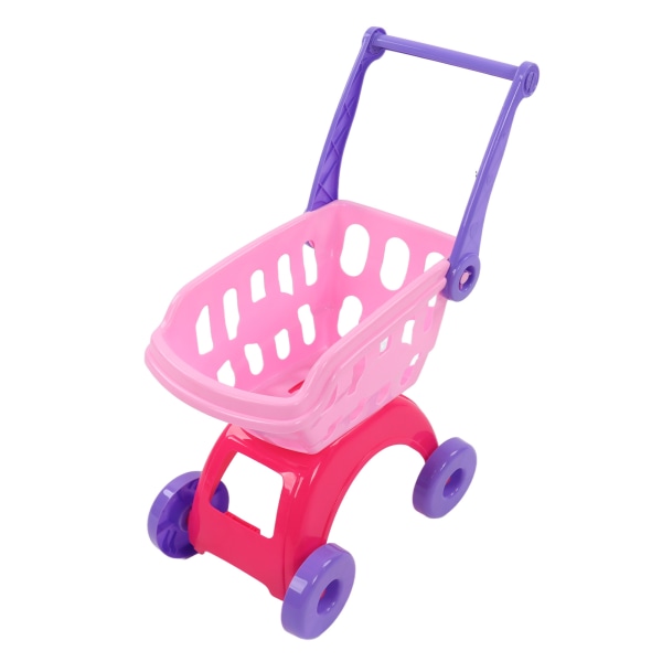 Frugt Indkøbskurv Legetøj Simulering Multifunktionel Indkøbskurv Foregive Legetøj til børn Pink