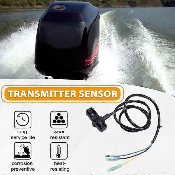 Mercury Mariner Optimax Port Trim Giversensor Erstatning 859187A1 Musta