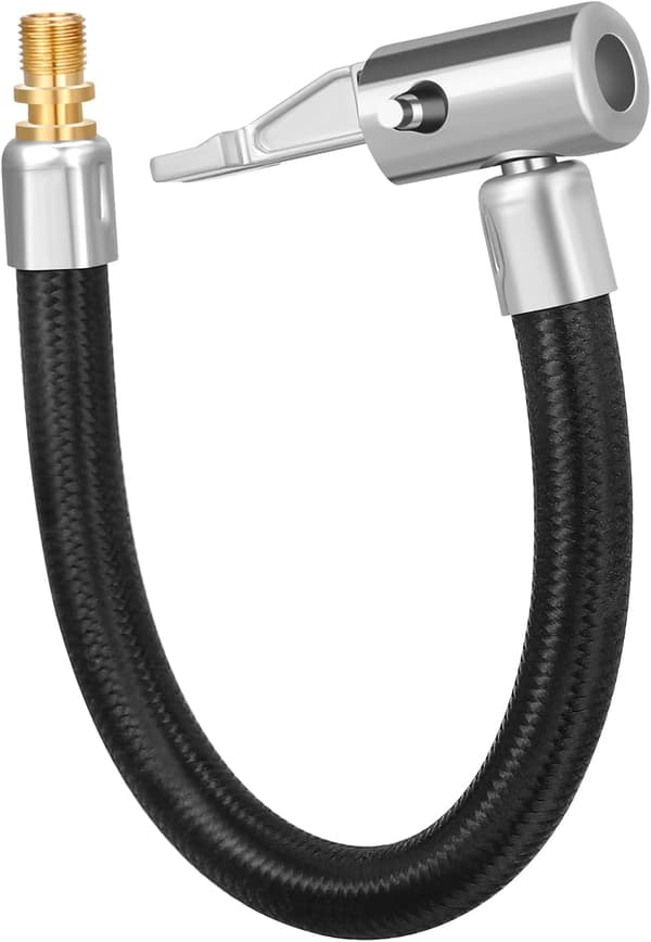 20CM Däckpumpförlängningssladd, Schrader-ventiladapter, Bilpumpförlängningsrör för Bil, Motorcykel, Cykel