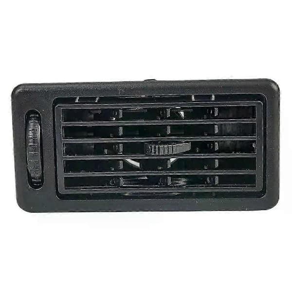 1 stk 120*60 mm bil, trailer, varme, AC, instrumentbræt, udluftningsventil, plast, sort, universal luftventil, ny, erstatning