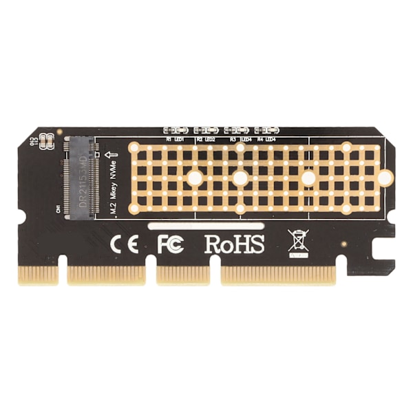 M.2 NVME SSD til PCIE3.0X16 Adapterkort med Køleplade til PM961 960EVO SM961 SM951 PM951 Support PCIE X4 X8 X16 NVME Adapter