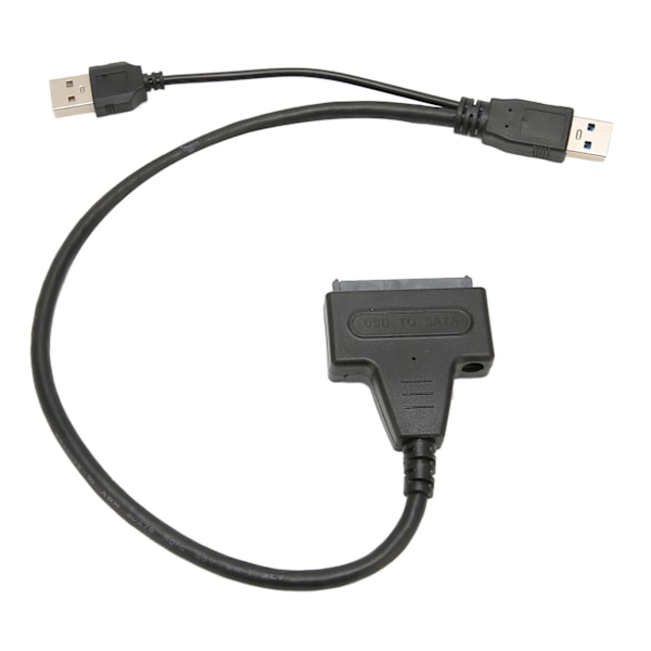 USB 3.0 till SATA-adapterkabel 5 Gbps överföring LED-indikator automatisk viloläge SATA III hårddiskanslutning