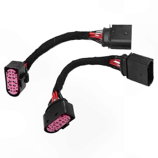 2 stk. xenon-forlygtekabelnet stikadapter til sæde 1J0 973 737 1J0 973 8