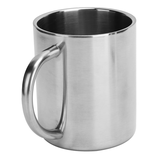 Bärbar 304 Rostfritt Stål Kaffekopp med Handtag - 300ml