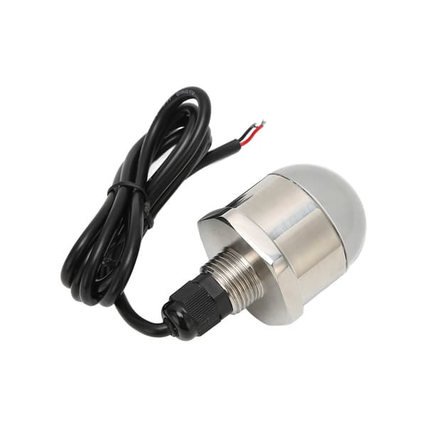 【BEMS】Drænprop LED-lys IP68 Vandtæt 1/2in NPT Undervandslys Universal Kompatibel med Yachtskib