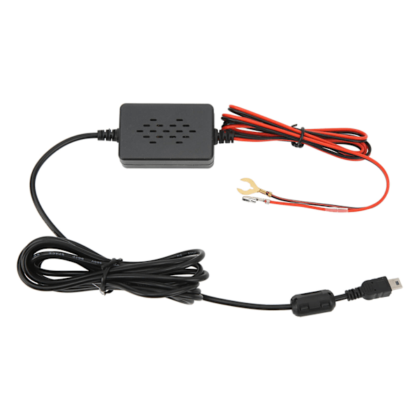 Dash Cam Hardwire Kit 12V-30V til 5V USB-adapter Lavspændingsbeskyttelse Dash Camera Oplader til Spejl Kamera GPS Navigator Radar Detektor